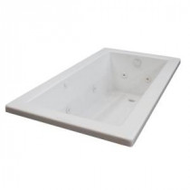 Sapphire 5 ft. Whirlpool Tub in White