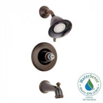 Victorian 1-Handle 3-Spray Tub and Shower Faucet Trim Kit Only in Venetian Bronze (Valve and Handles Not Included)