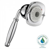 FloWise Square Water-Saving 3-Spray Handshower in Polished Chrome