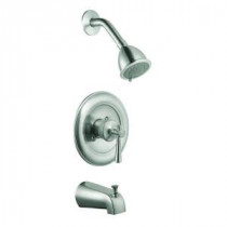 Ironwood Single-Handle 3-Spray Tub and Shower Faucet in Satin Nickel