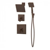 Oxford 1-Spray Hand Shower and Shower Head Combo Kit in Oil Rubbed Bronze