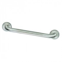 18 in. x 1-1/4 in. Concealed Screw Safety Grab Bar in Satin Nickel