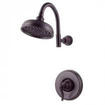 Ashfield Single-Handle Shower Faucet Trim Kit in Tuscan Bronze (Valve Not Included)