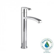 Berwick Single Hole Single Handle Low-Arc Bathroom Vessel Faucet Less Drain in Polished Chrome