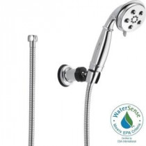 3-Spray 2.0 GPM Wall-Mount Hand Shower in Chrome Featuring H2Okinetic