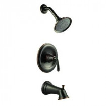 Eden Single-Handle 1-Spray Tub and Shower Faucet in Oil Rubbed Bronze