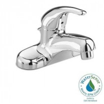 Colony Soft 4 in. Centerset Single Handle Low-Arc Bathroom Faucet in Polished Chrome