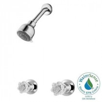 Bedford 2-Handle Shower Faucet in Polished Chrome