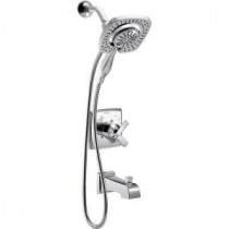 Ashlyn In2ition 1-Handle Tub and Shower Faucet Trim Kit in Chrome (Valve Not Included)