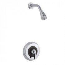 Triton Rite-Temp 1-Spray 1-Handle Pressure-Balancing Shower Faucet Trim Kit in Polished Chrome (Valve Not Included)