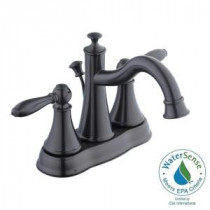 9500 Series 4 in. Centerset 2-Handle High Arc Bathroom Faucet in Oil Rubbed Bronze