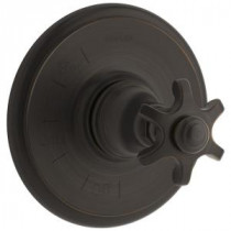 Artifacts Prong 1-Handle Rite-Temp Pressure Balancing Valve Trim Kit in Oil-Rubbed Bronze (Valve Not Included)