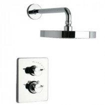 Morgana 2-Handle 1-Spray Thermostatic Tub and Shower Faucet in Chrome