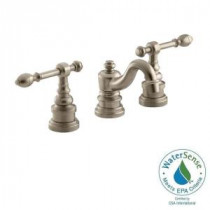 IV Georges Brass 8 in. Widespread 2-Handle Low-Arc Bathroom Faucet in Vibrant Brushed Bronze