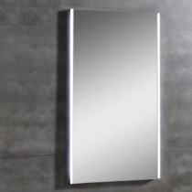 20 in. L x 31 in. W Single Wall LED Mirror in Chrome