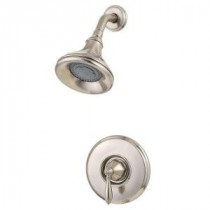 Portola Single-Handle 3-Spray Shower Faucet Trim Kit in Brushed Nickel (Valve Not Included)