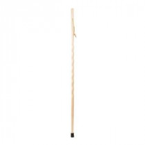 58 in. Twisted Hickory Backpacker Walking Stick
