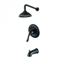 Single-Handle 2-Spray Tub and Shower Faucet in Oil Rubbed Bronze