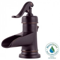 Ashfield 4 in. Centerset Single-Handle Bathroom Faucet in Tuscan Bronze