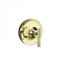 Purist 1-Handle Rite-Temp Valve Trim Kit in Vibrant French Gold (Valve Not Included)