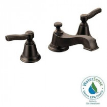 Rothbury 8 in. Widespread 2-Handle Low-Arc Bathroom Faucet Trim Kit in Oil Rubbed Bronze (Valve Sold Separately)