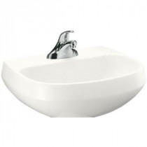 Wellworth Pedestal Sink Basin in White