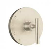 Purist 1-Handle Rite-Temp Valve Trim Kit in Vibrant Brushed Nickel (Valve Not Included)