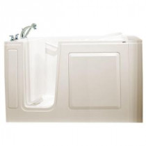 Value Series 51 in. x 31 in. Walk-In Whirlpool and Air Bath Tub in Biscuit