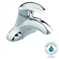Reliant 3 4 in. Centerset Single Handle Bathroom Faucet in Polished Chrome with Indexed Metal Lever Handle
