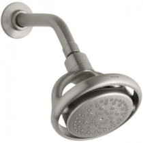 Flipside 4-Spray 2.5 GPM Multifunction Wall-Mount Showerhead in Vibrant Brushed Nickel
