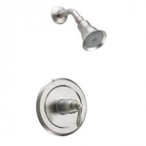 Montbeliard Single-Handle 1-Spray Shower Faucet in Brushed Nickel
