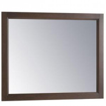 Claxby 31.4 in. W x 25.6 in. H Wall Mirror in Flagstone Gray