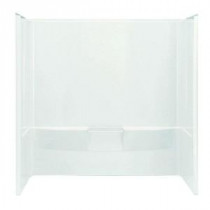 Performa 60 in. x 30 in. x 60-1/4 in. 3-piece Tub and Shower Wall Set in White