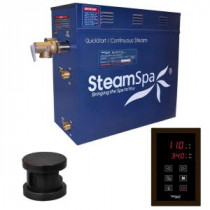 Oasis 7.5kW QuickStart Steam Bath Generator Package in Polished Oil Rubbed Bronze