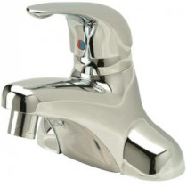 4 in. Centerset 1-Handle Bathroom Faucet in Chrome
