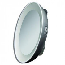15X LED Lighted Next Generation Spot Mirror in Silver