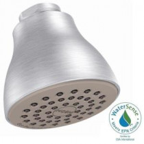 Eco-Performance 1-Spray 2-1/2 in. Showerhead in Brushed Chrome