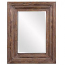 43 in. x 33 in. Wood Framed Mirror