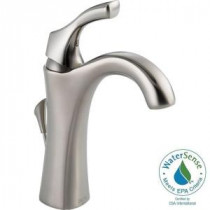 Addison Single Hole Single-Handle Bathroom Faucet in Stainless