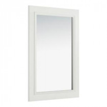 Cambridge 30 in. L x 22 in. W Wall Mounted Vanity Decor Mirror in Soft White