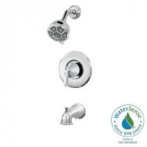 Pasadena Single-Handle 3-Spray Tub and Shower Faucet in Polished Chrome