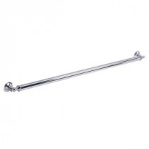 Traditional 36 in. x 2.5625 in. Grab Bar in Polished Stainless