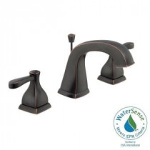 Milner 8 in. Widespread 2-Handle Bathroom Faucet in Bronze