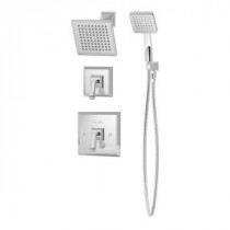 Oxford 1-Spray Hand Shower and Shower Head Combo Kit in Chrome