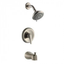 Middleton Single-Handle 1-Spray Tub and Shower Faucet in Satin Nickel