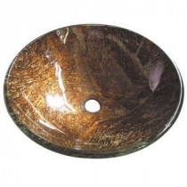 Glass Vessel Sink in Bronze