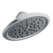 ExactTemp 1-Spray 7 in. Rainshower Showerhead Featuring Immersion in Chrome