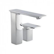 Stance Single Control Deck Mount Bathroom Faucet in Polished Chrome