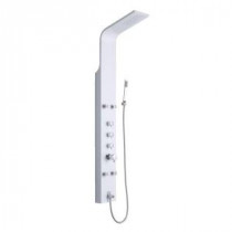 4-Jet Shower Tower System in White