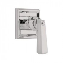 Town Square 1-Handle Diverter Valve Trim Kit in Satin Nickel with Metal Lever Handle (Valve Sold Separately)